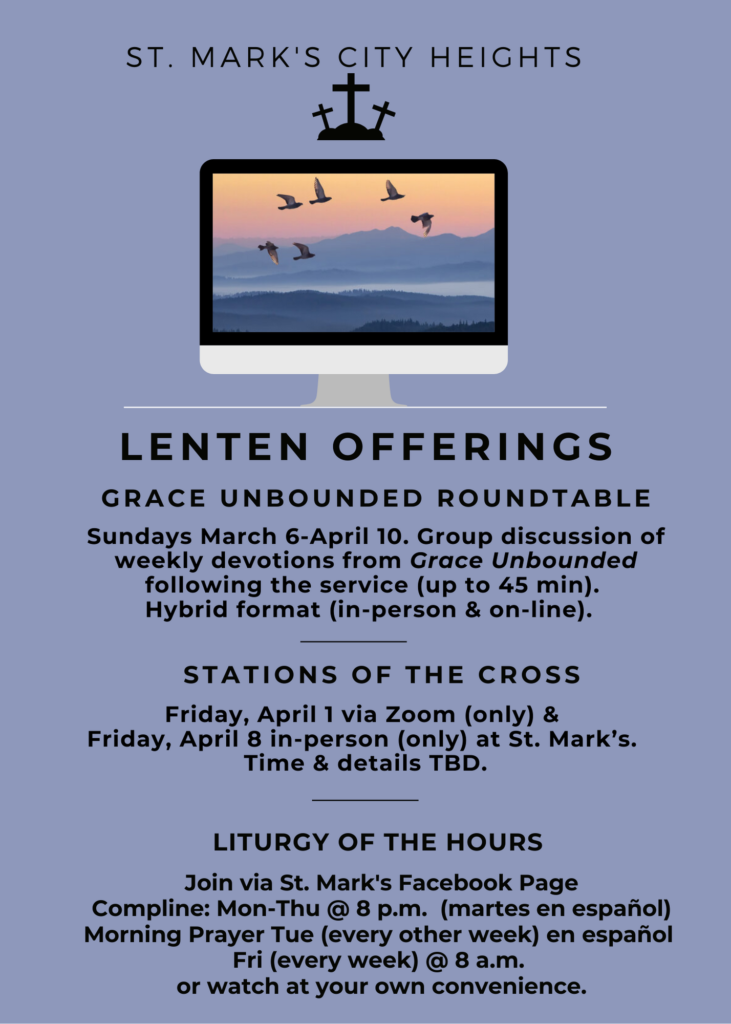 Lent Offerings