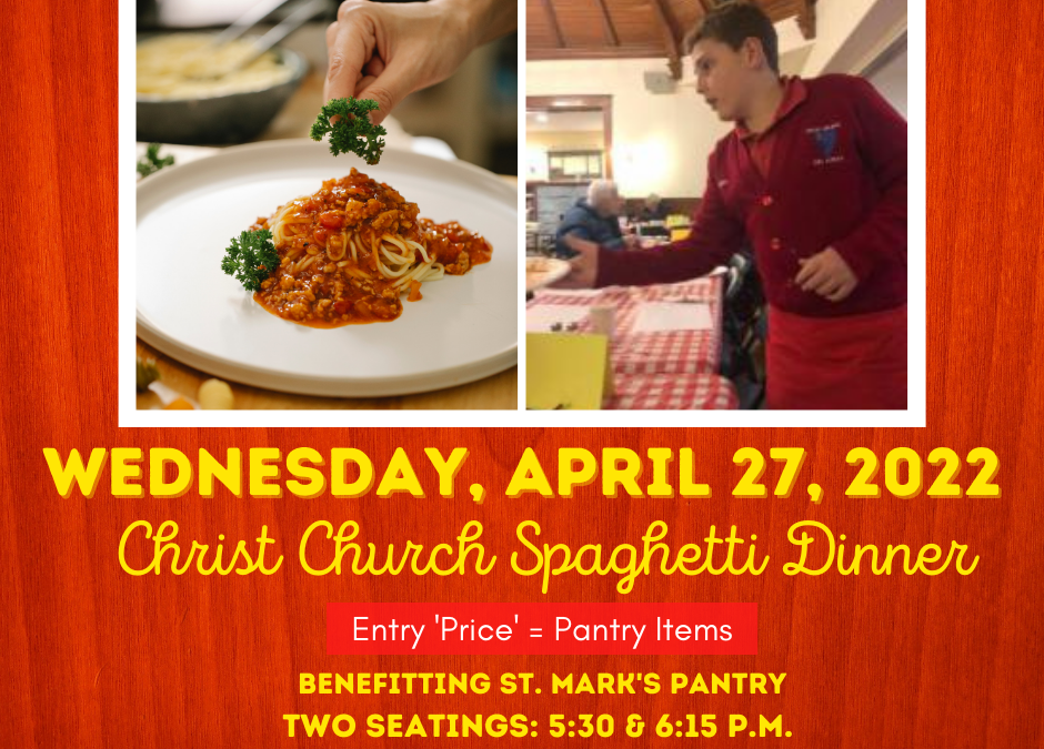 Christ Church Spaghetti Dinner