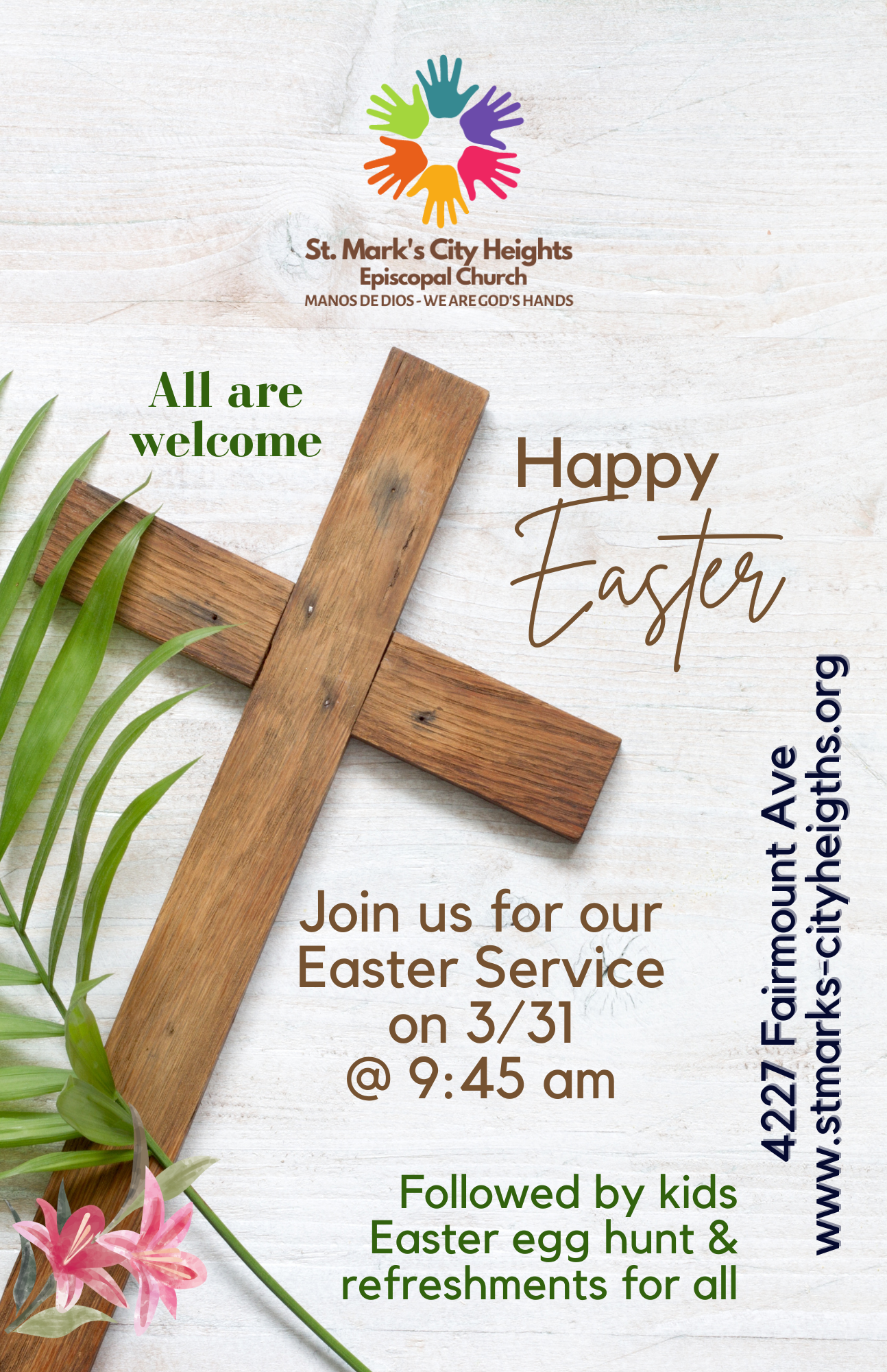 Celebrate Easter with us!