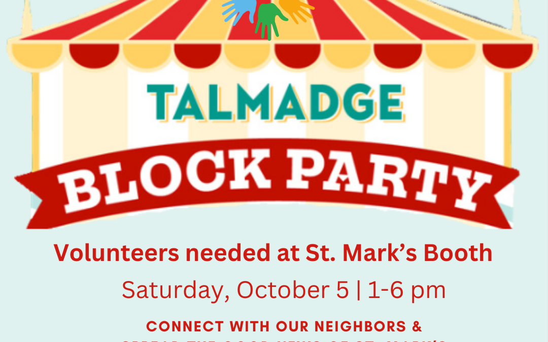 Talmadge Block Party: Community Engagement