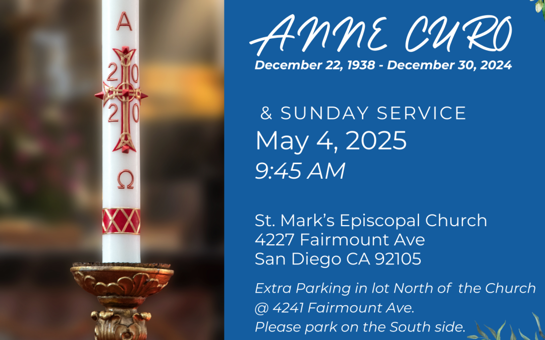 Anne Curo’s Celebration of Life