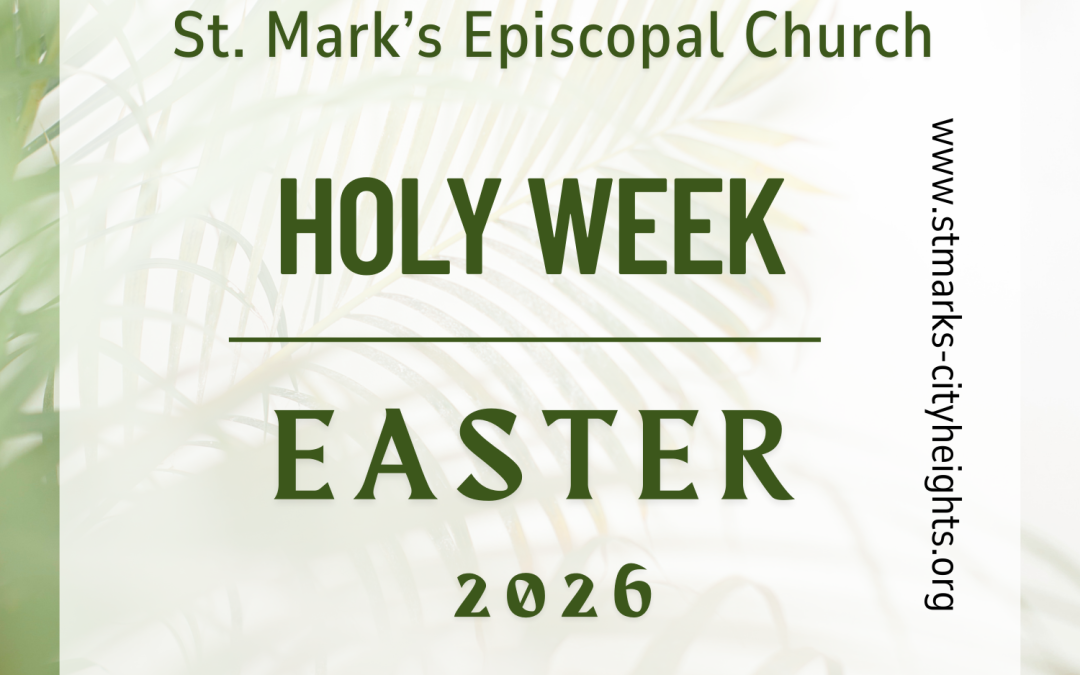 Holy Week & Easter