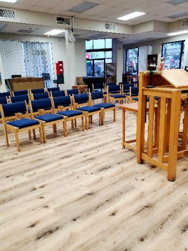 sanctuary new flooring