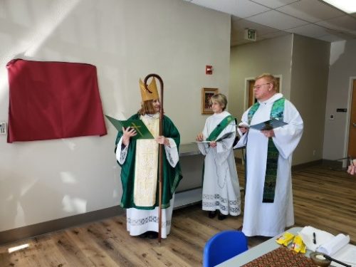 Dedication of Amy Maxim Ennenga Outreach Center Spring 2025